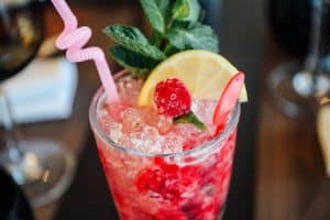 raspberry cold beverage with sliced lemon and mint 300x200 - raspberry cold beverage with sliced lemon and mint.jpg