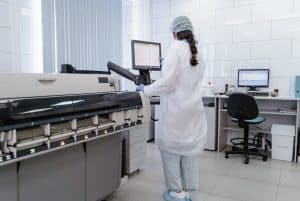 a medical professional looking at a monitor screen 300x201 - a medical professional looking at a monitor screen