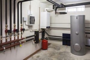 tank water heater in an empty room 300x200 - tank water heater in an empty room