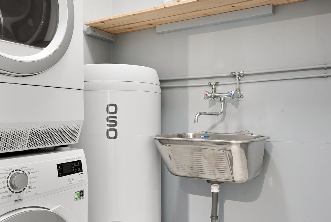 water heater in laundry area - Understanding Water Heater Size: What You Need to Know