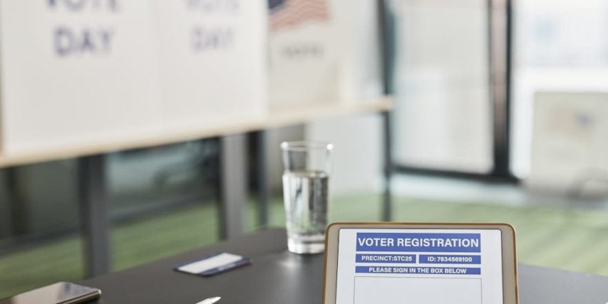 a device for election registration 880x440 - Can Early Polls Predict Election Results? Find Out